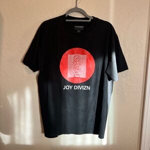 Black Joy Division graphic tee. Barely worn!